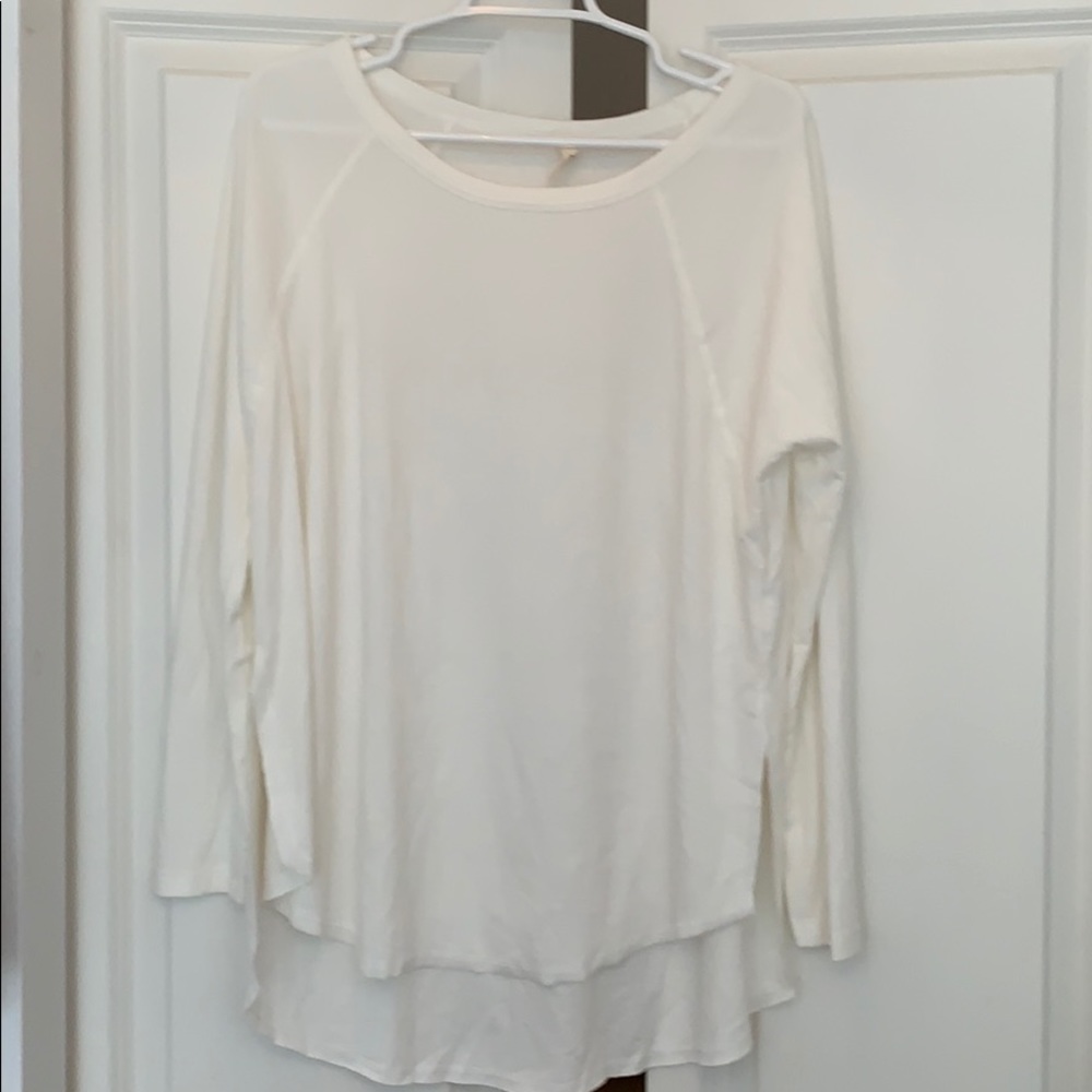 Off white waffle light weight long sleeve